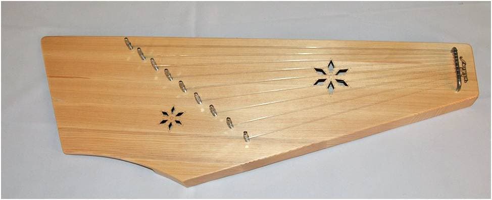 МОЗЕРЪ 9 струн, цвет ель, двухкамерные Сергиевские - Гусли крыловидные