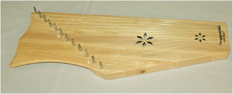 МОЗЕРЪ 12 струн, цвет ель, двухкамерные - Гусли крыловидные