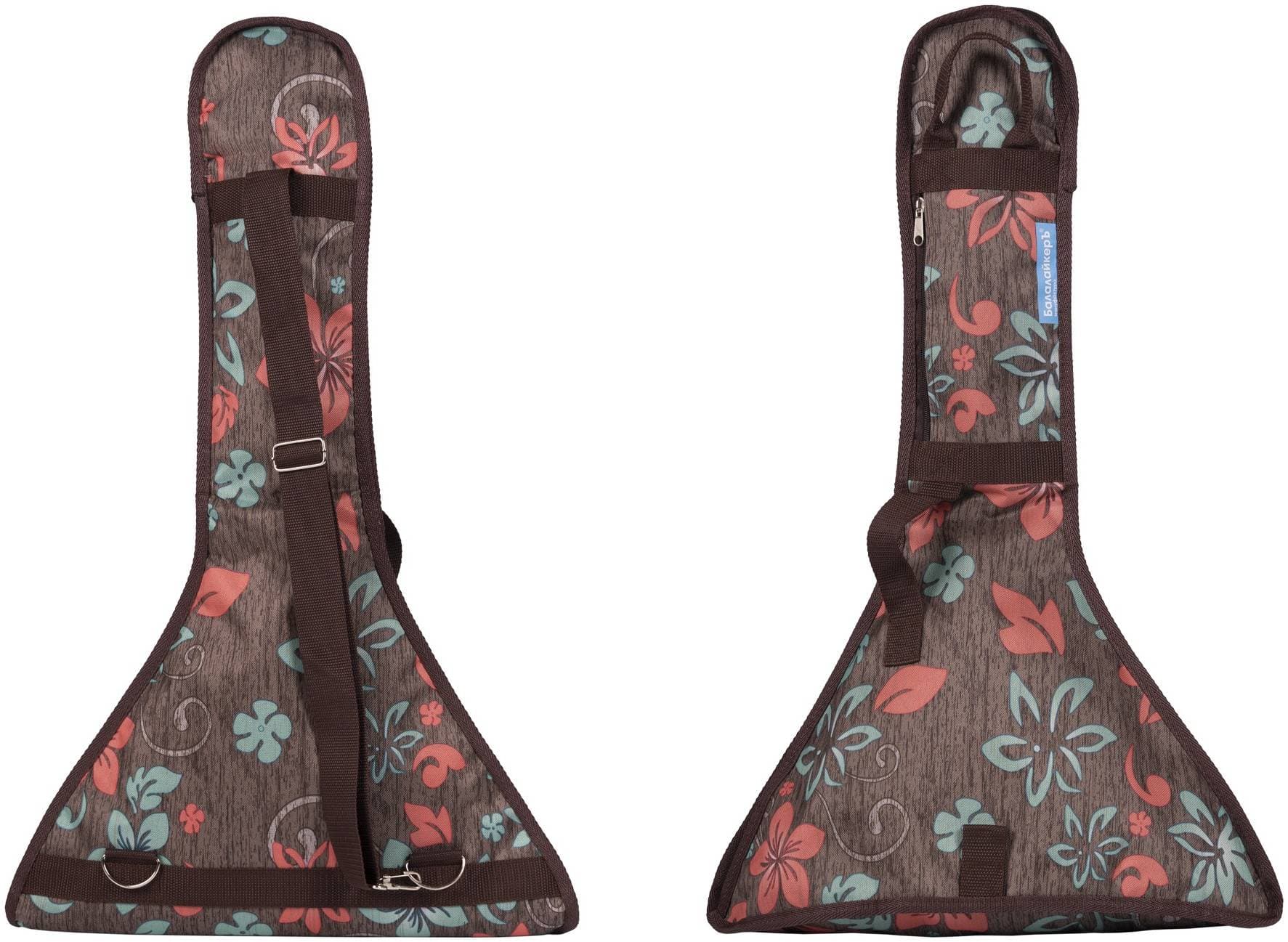 БАЛАЛАЙКЕРЪ A-BB-4 "Цветы" - Чехол для балалайки