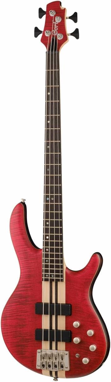 CORT A4-Plus-FMMH-OPBC Artisan Series Бас-гитара, красная, Cort