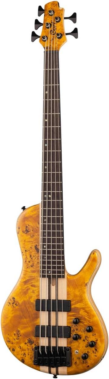 CORT A5-Plus-SC-AOP Artisan Series Бас-гитара 5-струнная, цвет янтарь,...
