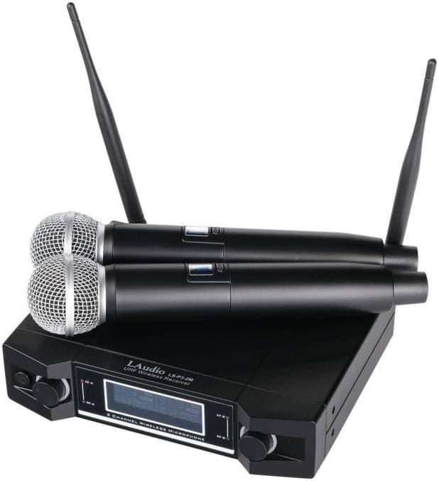 LAUDIO LS-P3-2M Двухканальная вокальная радиосистема, 2 ручных передатчика,...