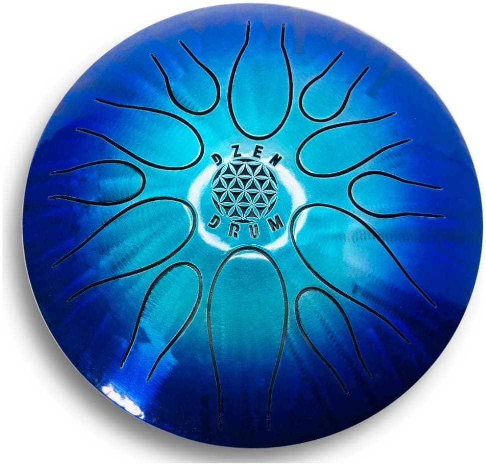 МАСТЕРСКАЯ ИЛЬДАРА ГИМАДИЕВА Dzen Drum Вода 12 - Барабан язычковый Глюкофон