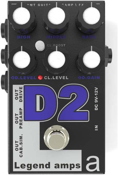 AMT ELECTRONICS D-2 - Гитарный предусилитель