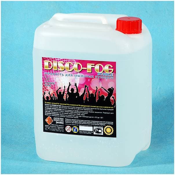 СИНТЕЗ АУДИО DF-Bubble Disco Fog Bubble Жидкость для создания мыльных пузырей,...