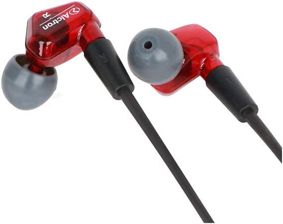 ALCTRON AE07R Наушники внутриканальные активные, красные, Alctron