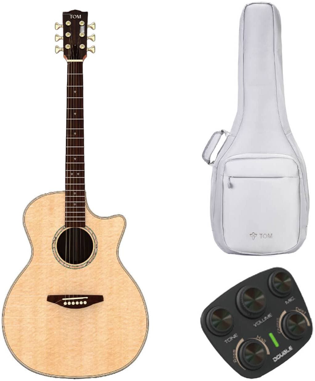 TOM GA-C3 EFX - Гитара трансакустическая шестиструнная