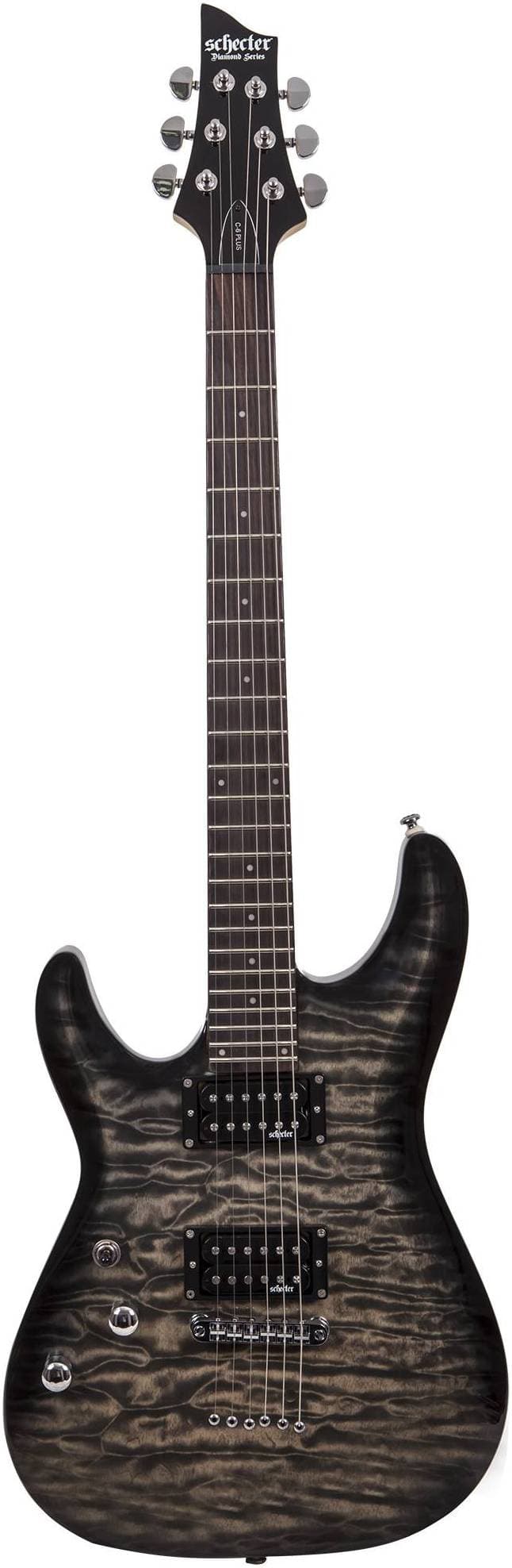 SCHECTER C-6 PLUS CB L/H - Леворукая электрогитара, 24 лада
