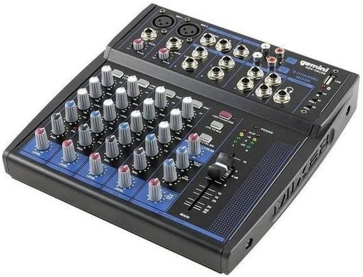 GEMINI GEM-08USB - Микшерный пульт