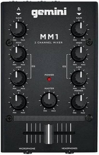 GEMINI MM1 - DJ-Микшер