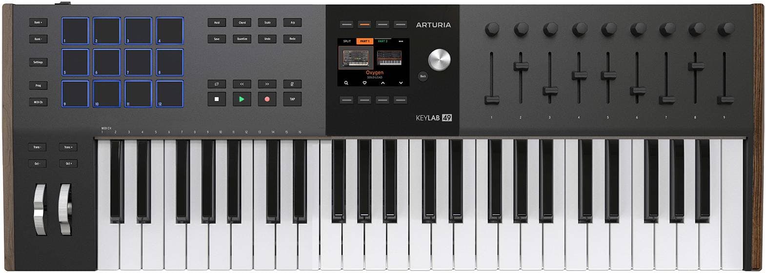ARTURIA KeyLAB 49 MK3 Black - MIDI клавиатура 49 клавиш, полувзвешенная...