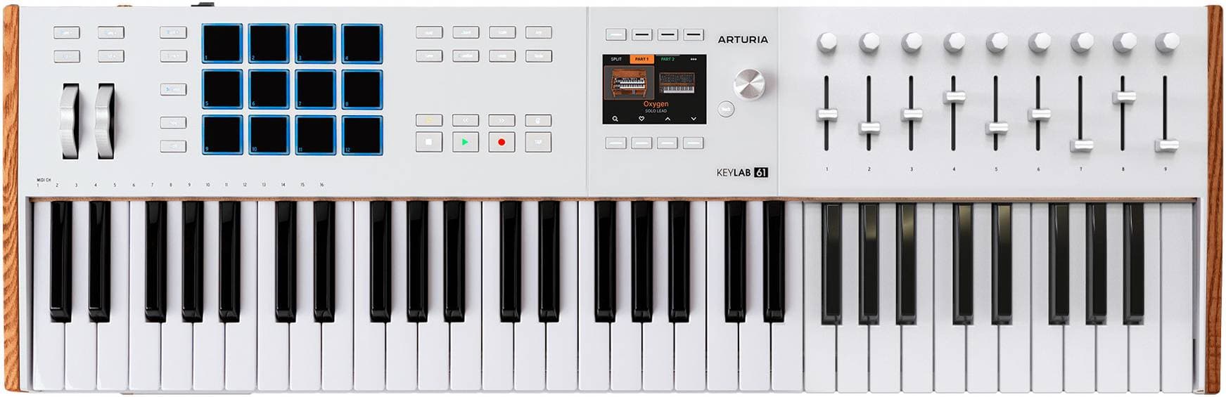 ARTURIA KeyLAB 61 MK3 White - MIDI клавиатура 61 клавиша, полувзвешенная...