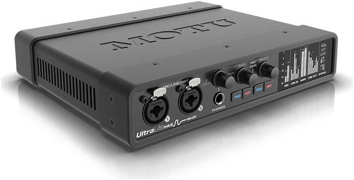 MOTU UltraLite-mk5 - аудиоинтерфейс USB, АЦП/ЦАП: 24бит/192кГц, ЦАП ESS...