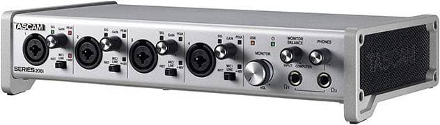 TASCAM SERIES 208i - аудиоинтерфейс USB, АЦП/ЦАП: 24бит/192кГц, USB-B.