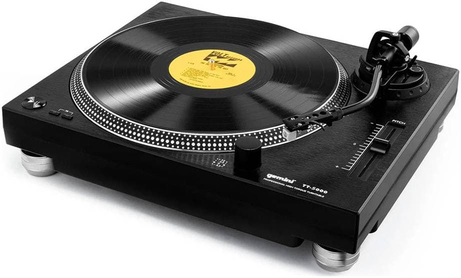 GEMINI TT-5000 - виниловый проигрыватель, прямой привод, питч +/- 10%,...