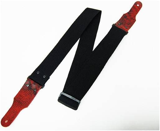 FIDEL FL00011C чёрный/лава - Ремень для гитары