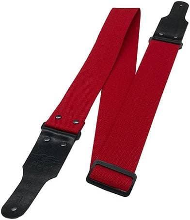 Fidel FL00131C Ремень для гитары, хлопок, красный