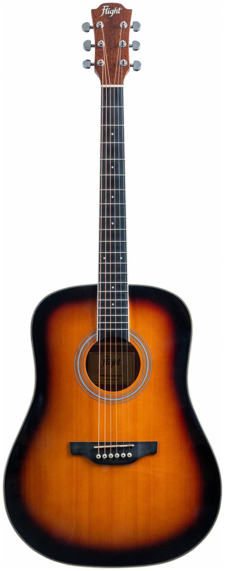 FLIGHT AD-200 3TS - Гитара акустическая шестиструнная