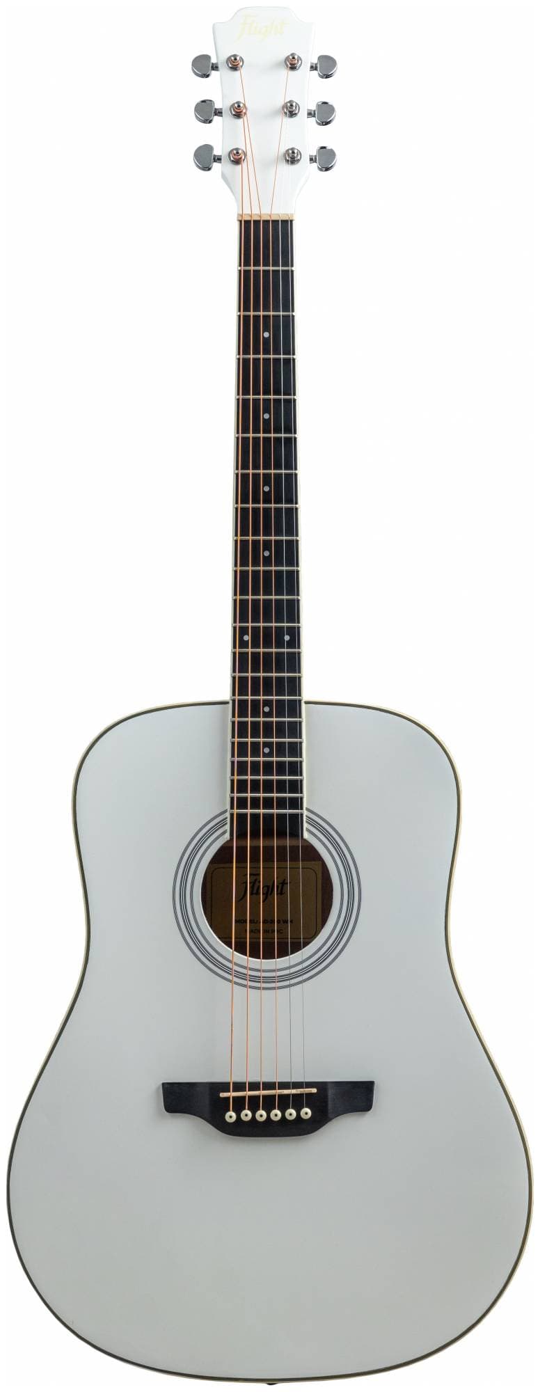 FLIGHT AD-200 WH - Гитара акустическая шестиструнная