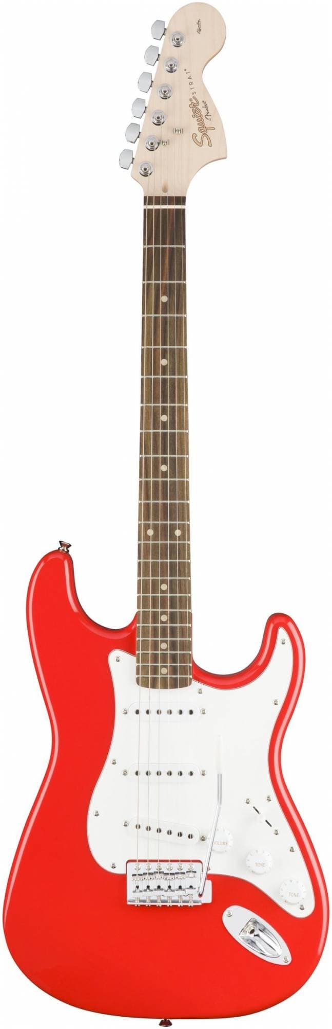 FENDER SQUIER AFFINITY STRATOCASTER RW Race Red - Электрогитара