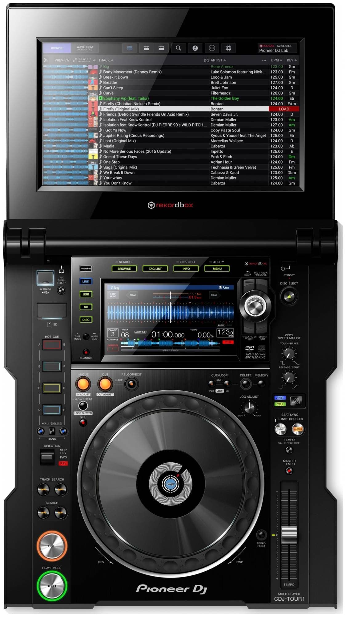 PIONEER CDJ-TOUR1 - DJ-проигрыватель