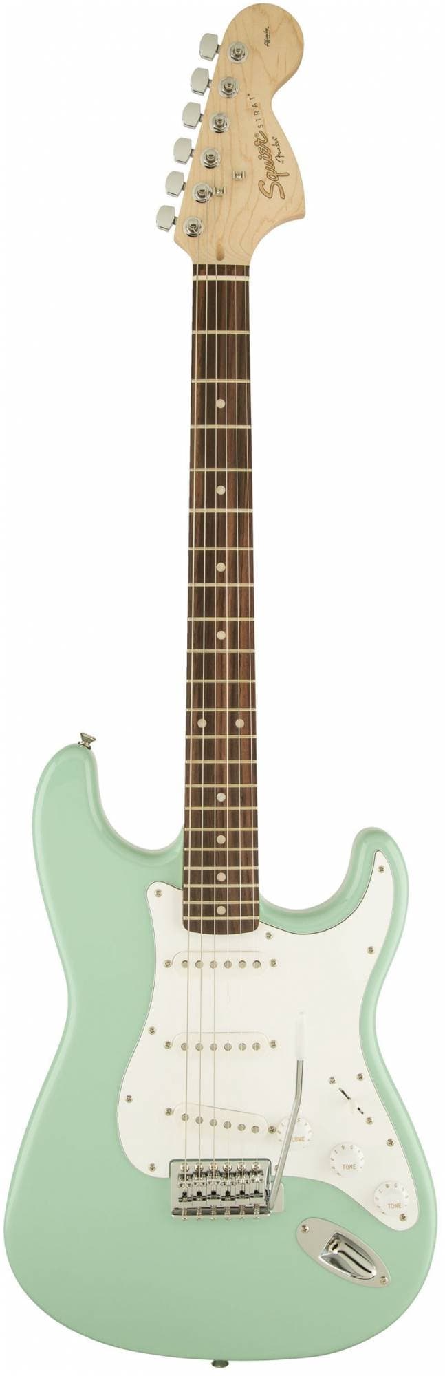FENDER SQUIER AFFINITY STRATOCASTER RW SURF GREEN - Электрогитара