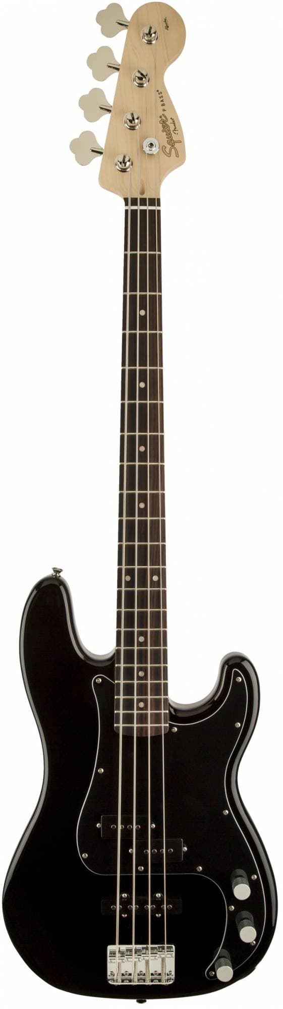 FENDER SQUIER AFFINITY PJ BASS BWB PG BLK - Бас-гитара 4 струны