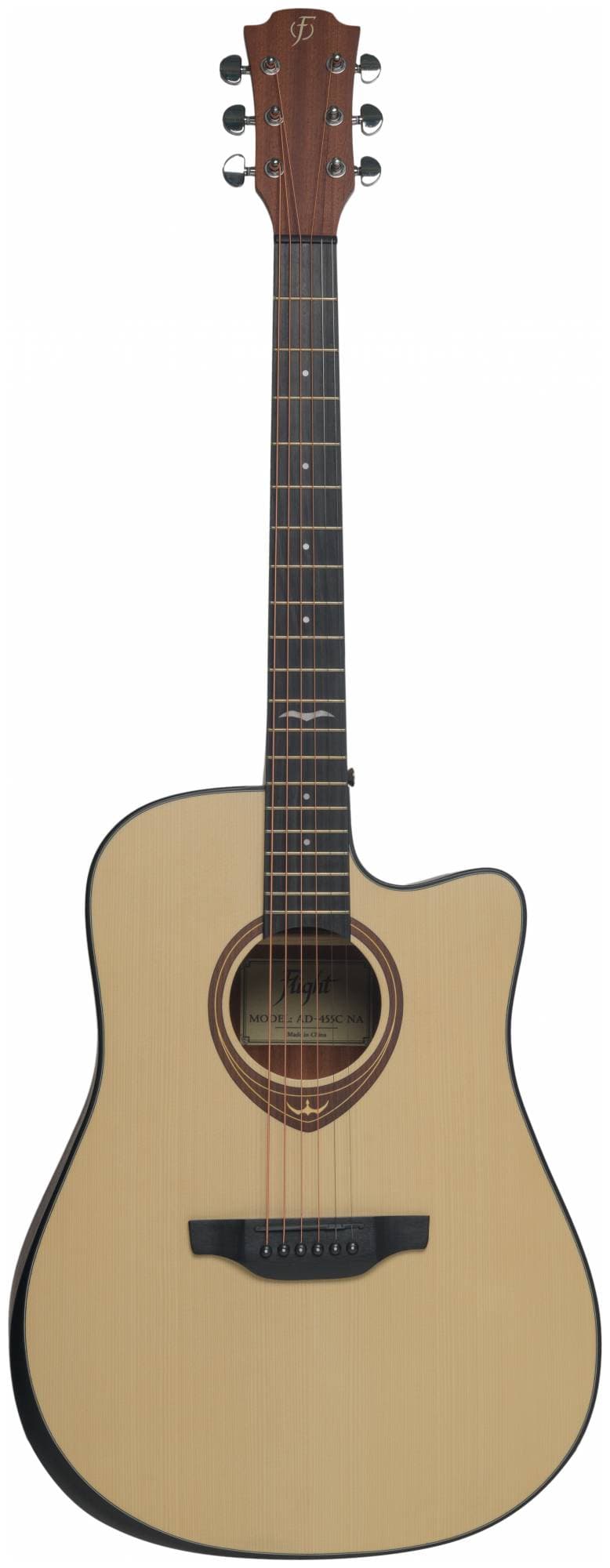 FLIGHT AD-455C NA - Гитара акустическая шестиструнная