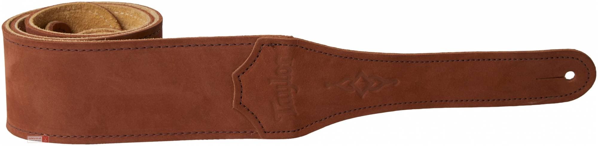 TAYLOR 3250-03 GEMSTONE STRAP, 2.5” ремень для гитары, цвет коричневый