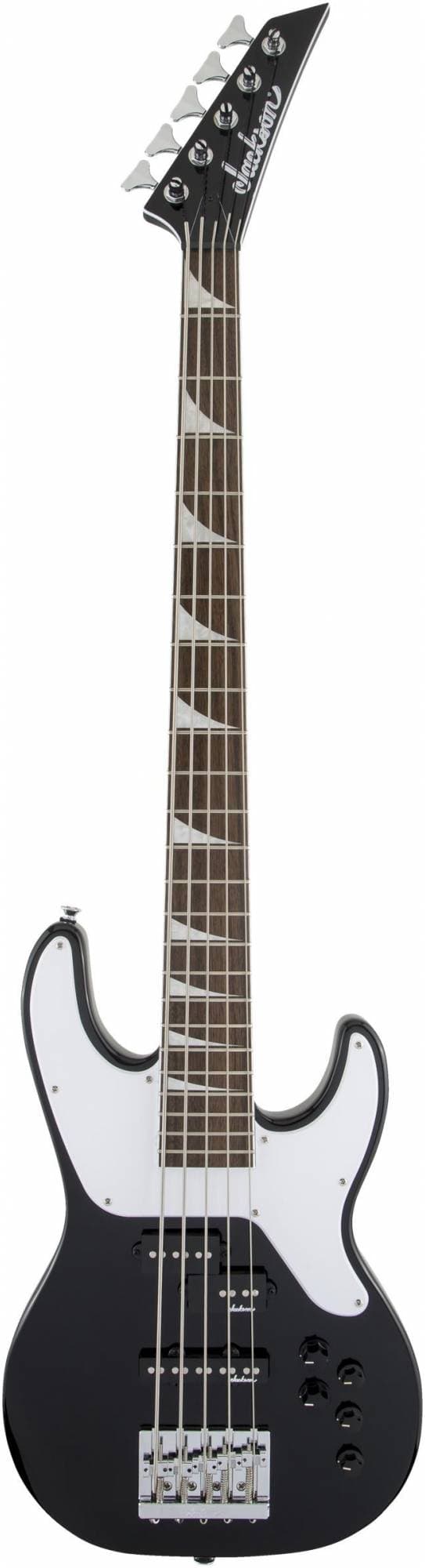 JACKSON CBXNT V - GLOSS BLACK 5-струнная бас-гитара, цвет черный (белый...