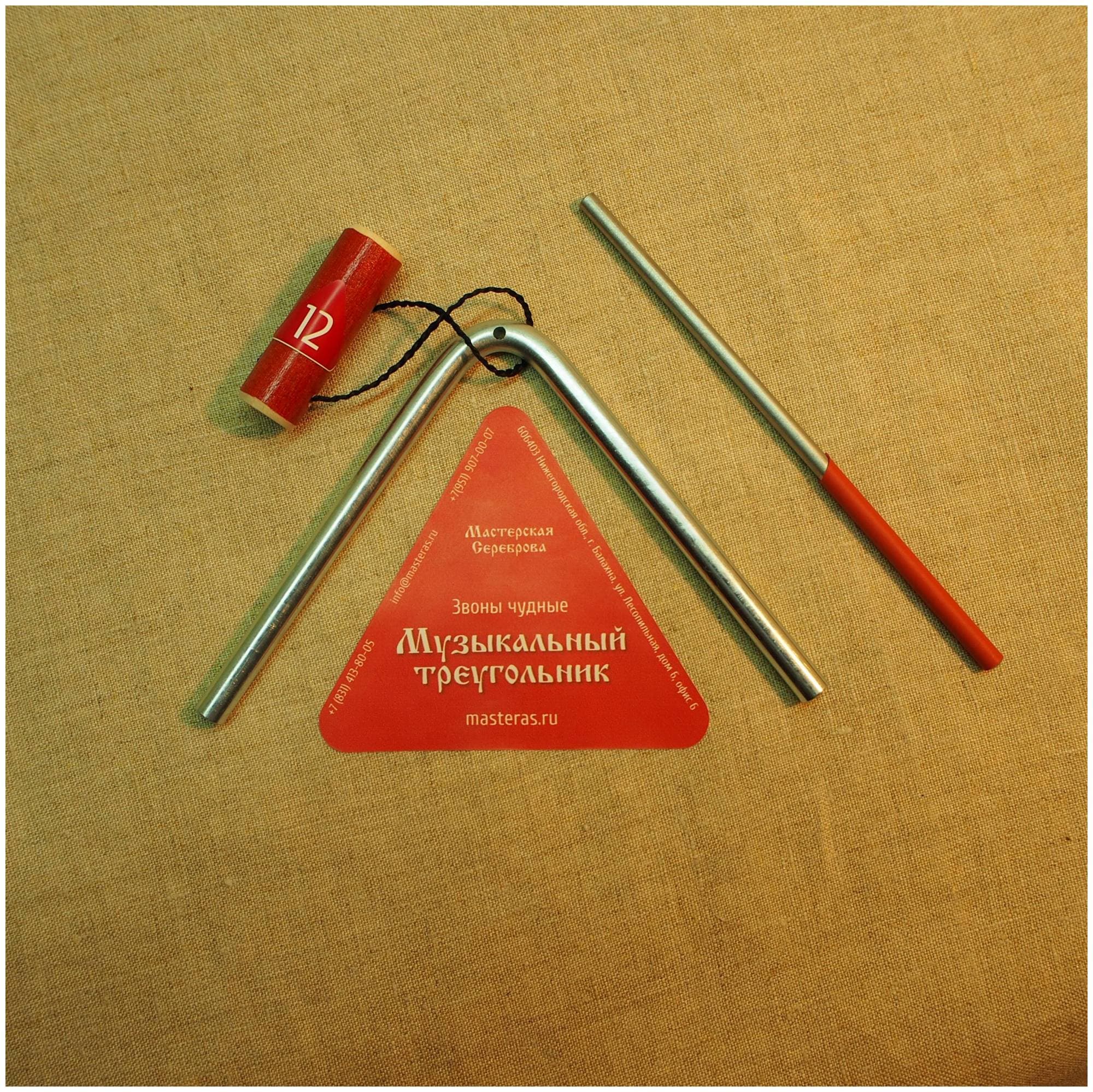 МАСТЕРСКАЯ СЕРЕБРОВА ЗЧ-УГ-8 12 - Угольник 12 см