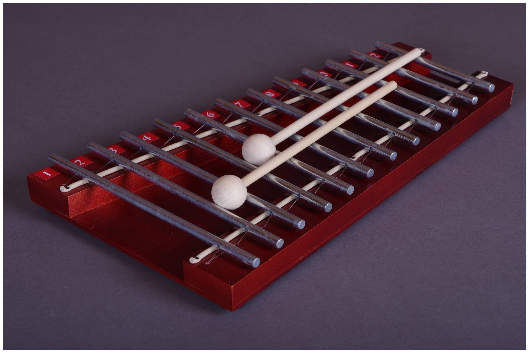 МАСТЕРСКАЯ СЕРЕБРОВА ЗЧ-МТ-6 12 - Металлофон диатонический