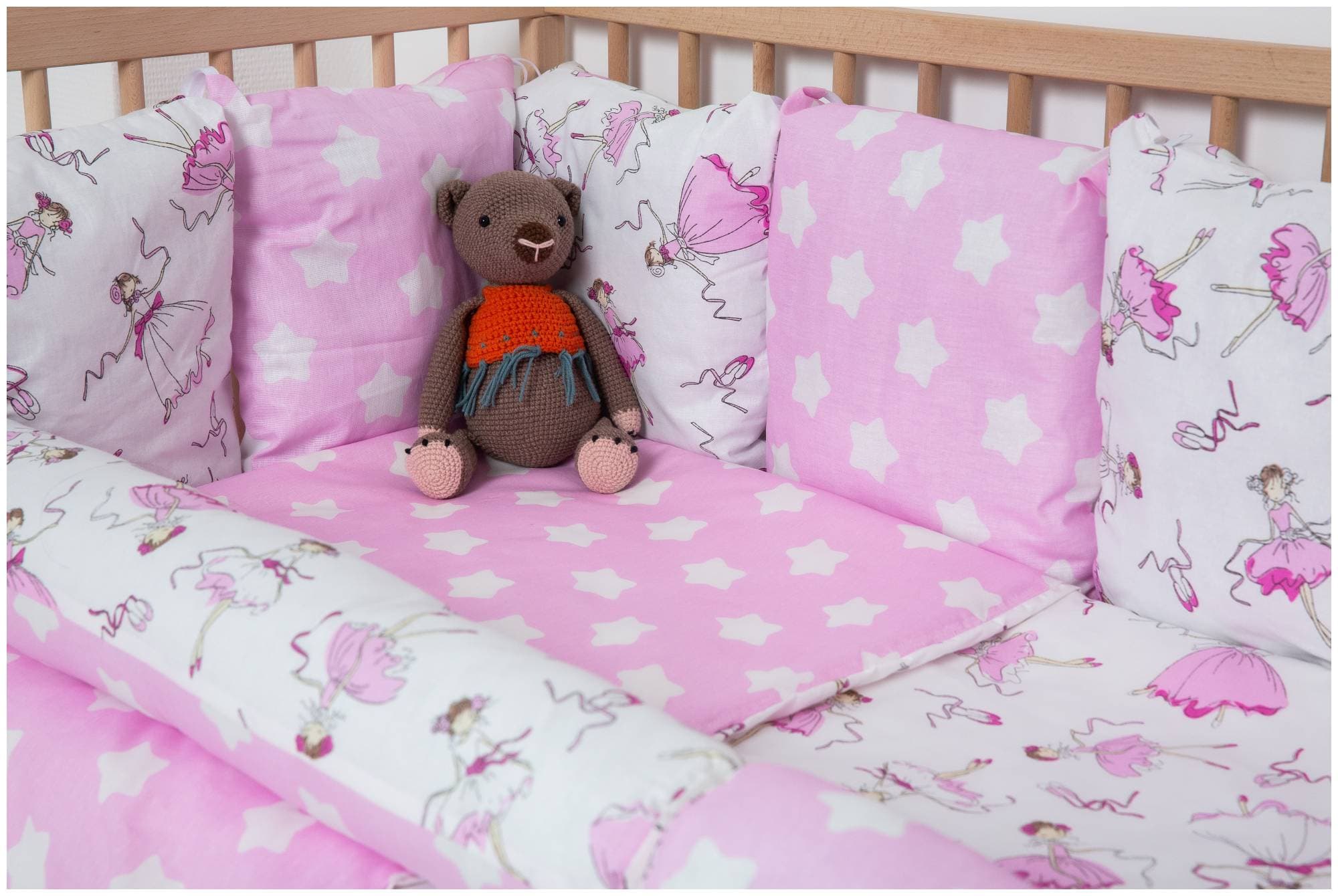 ВОМБАТИК Classic Collection Балерины - Комплект постельного белья 3 в 1 (17 предметов)