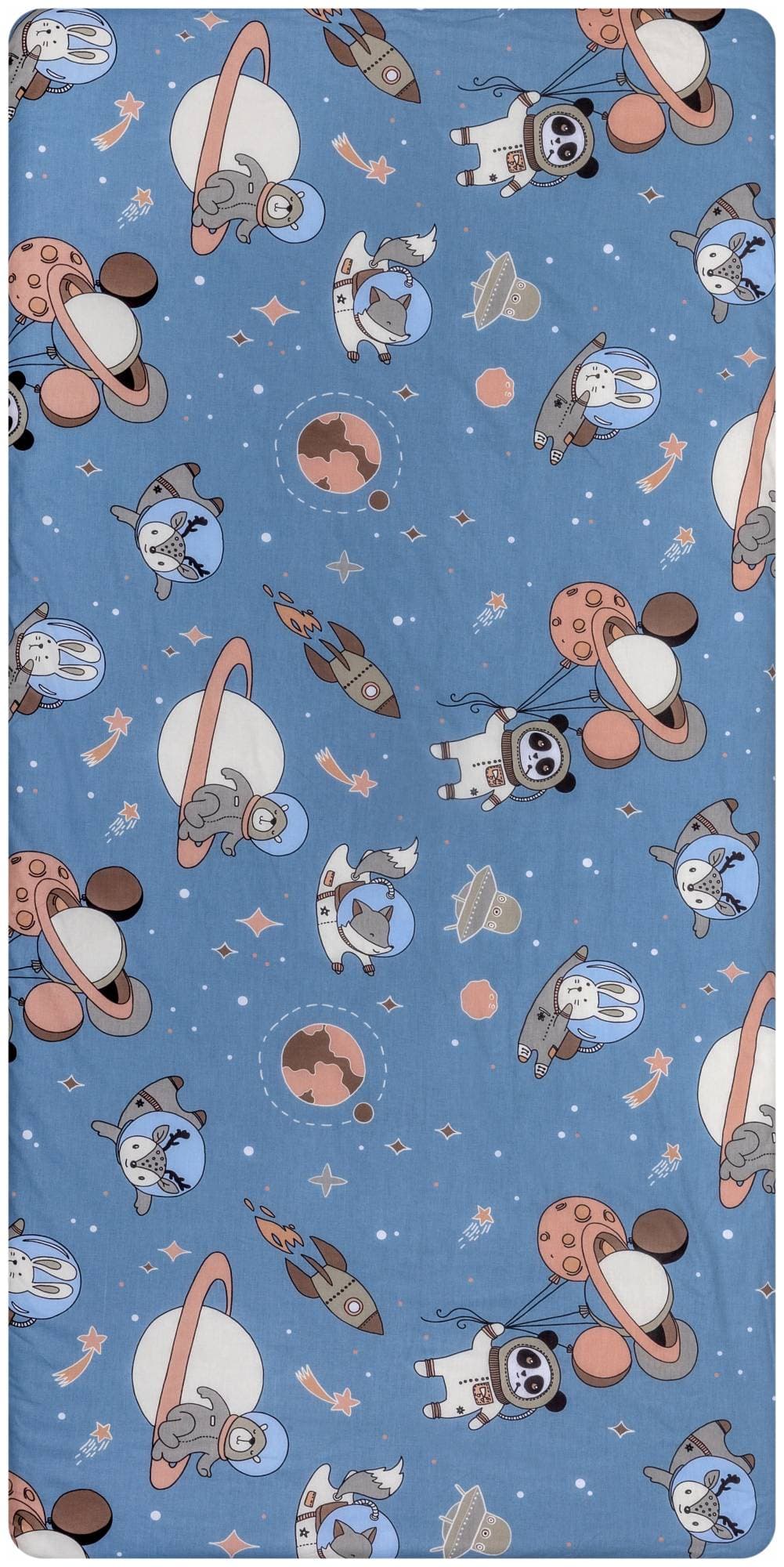 ВОМБАТИК Classic Collection Космонавты - Простыня