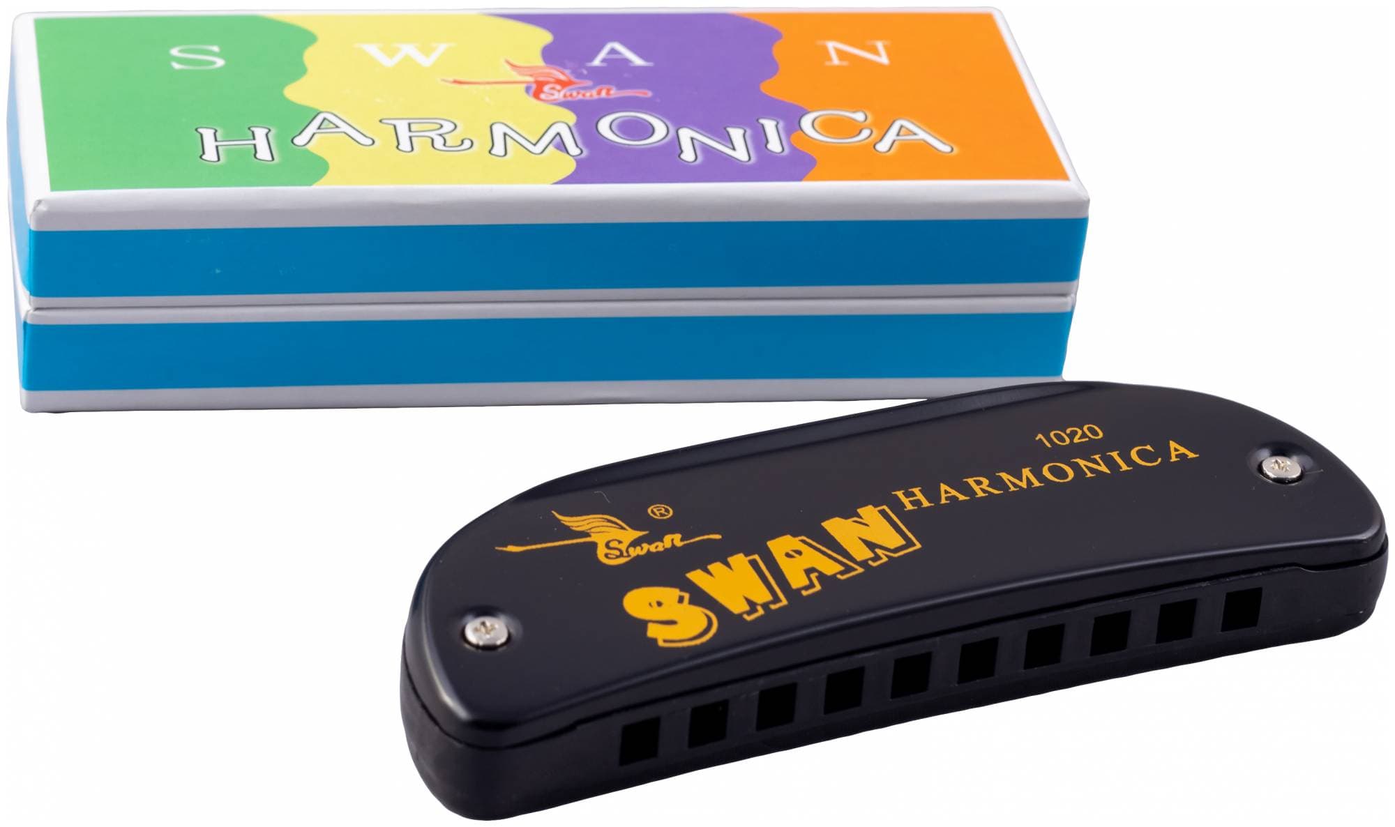 SWAN SW1020-14 BK - Губная гармоника диатоническая