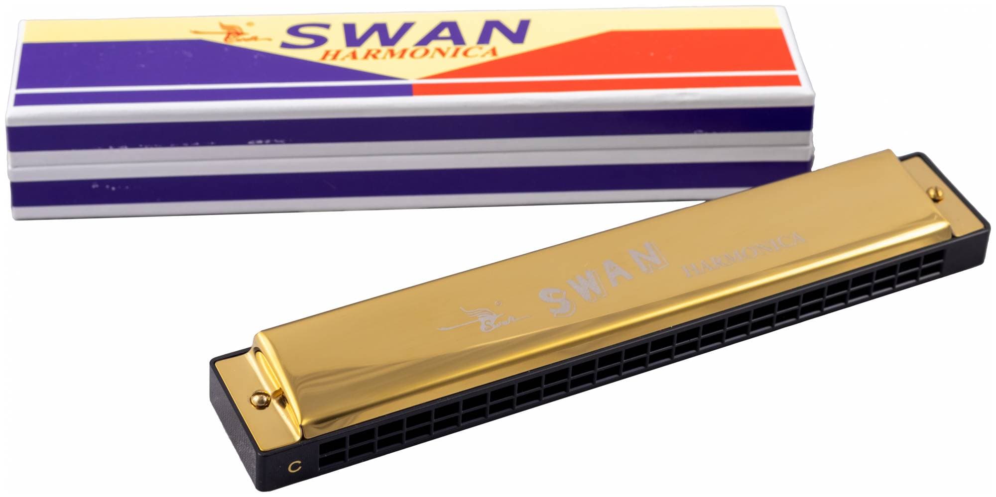 SWAN SW24-1 GD - Губная гармоника тремоло