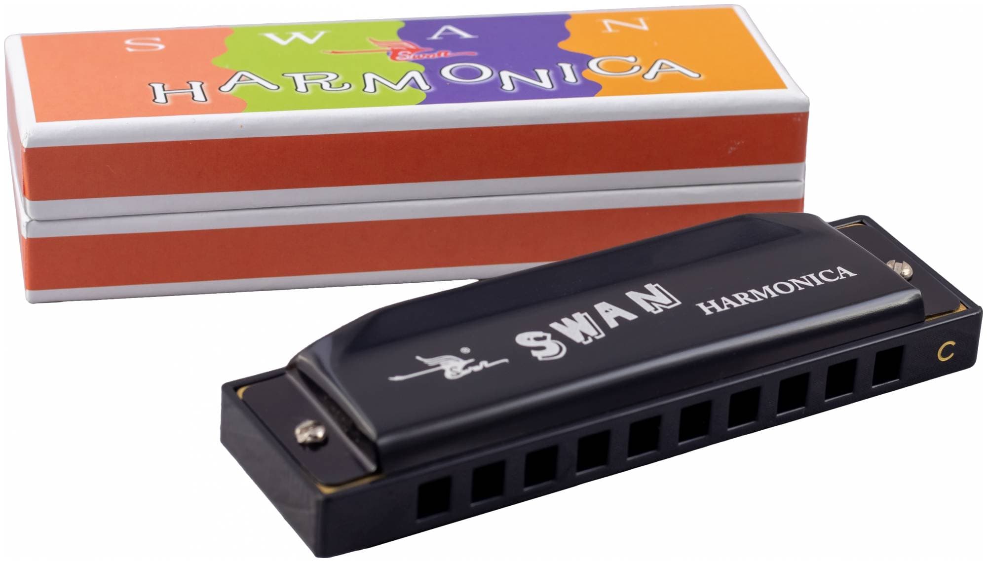 SWAN SW1020-3-BK - Губная гармоника диатоническая