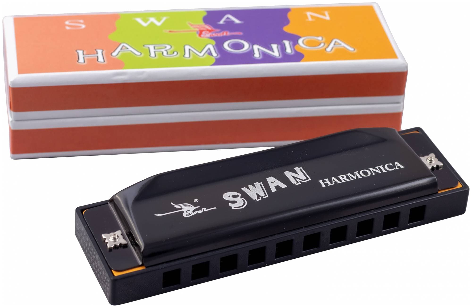 SWAN SW1020-4-BK - Губная гармоника диатоническая