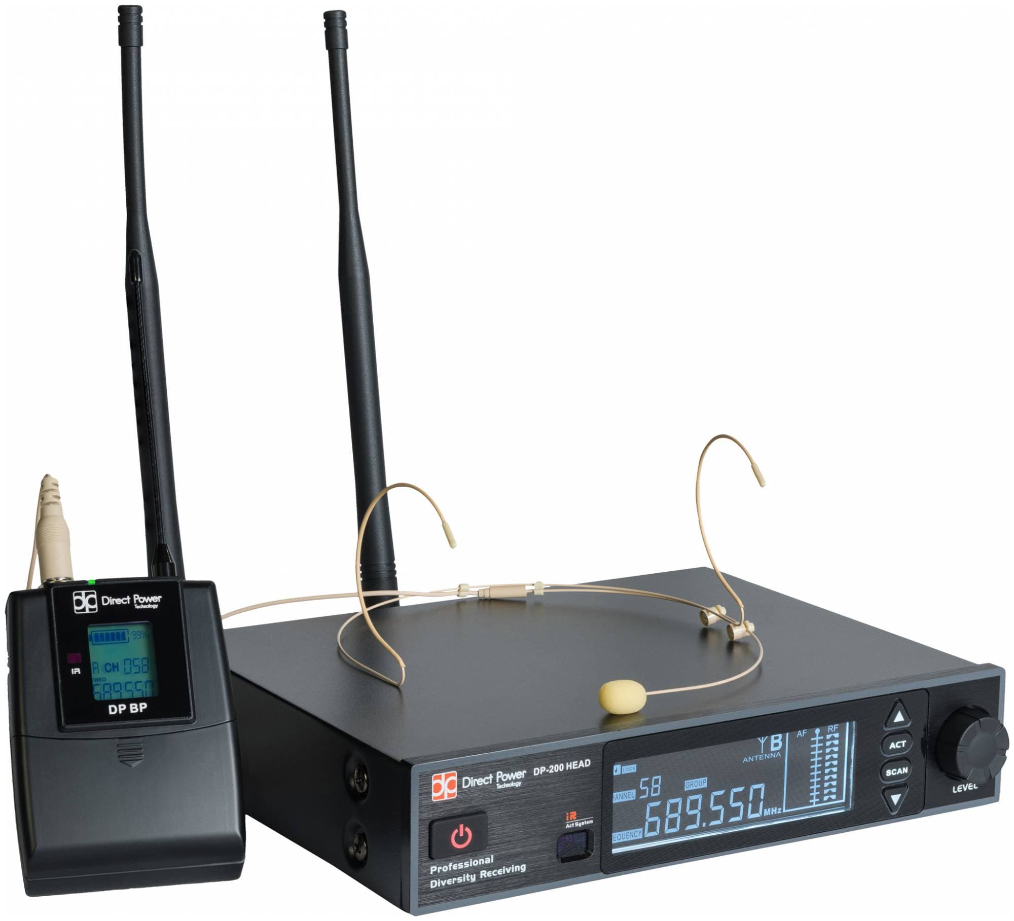 DP TECHNOIOGY DP-200 HEAD - Радиосистема