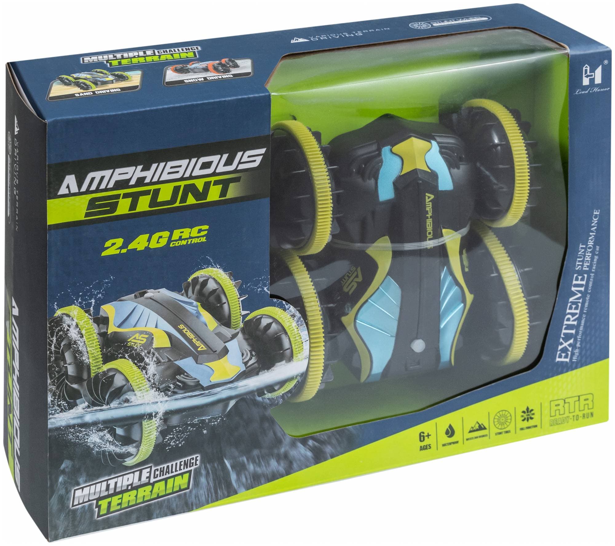 ГЛАВИГРУШКА СI 2004 амфибия на пульте управления GRN - Машина