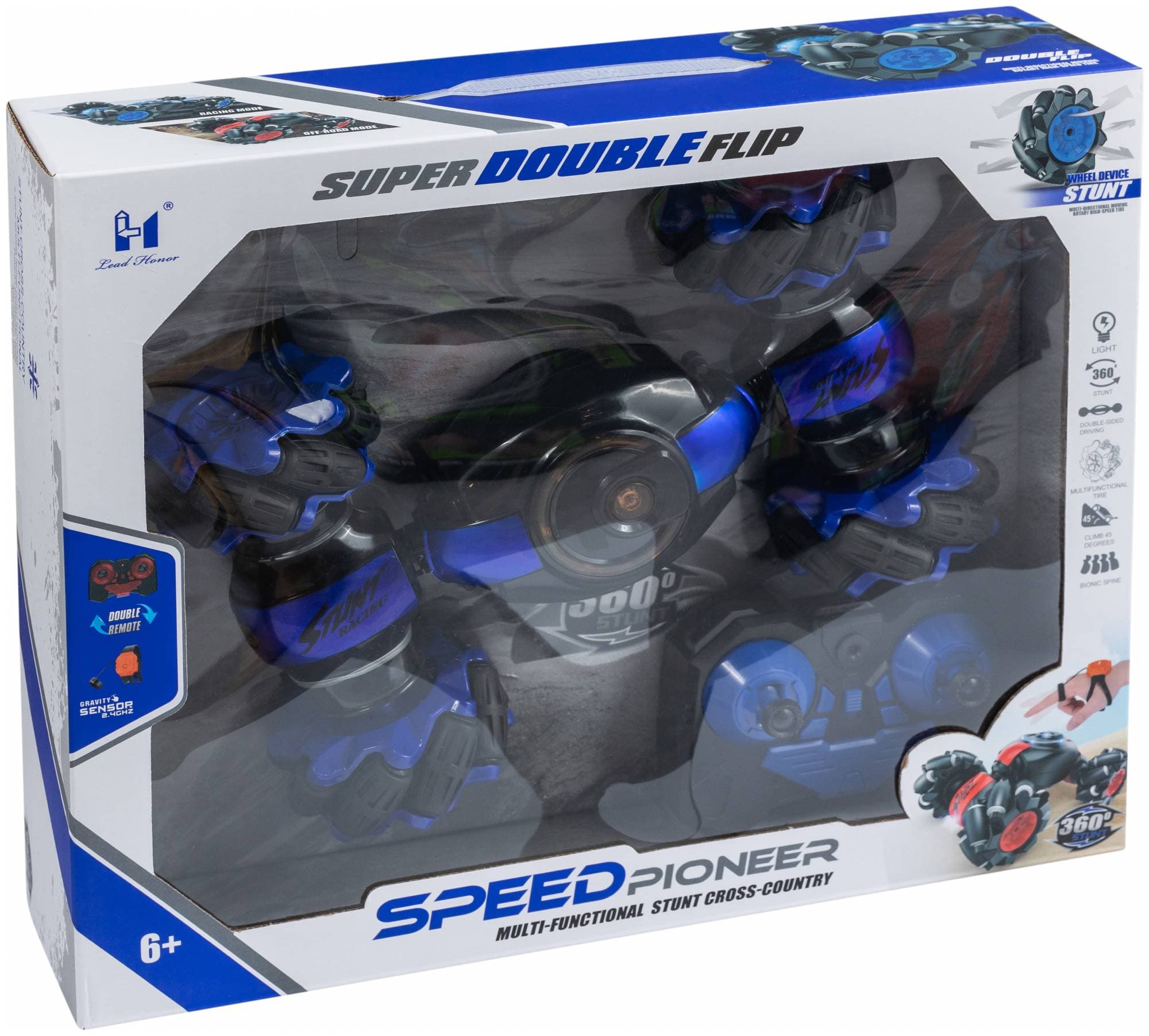 ГЛАВИГРУШКА СI 2005 Трюковая на пульте управления BL - Машина