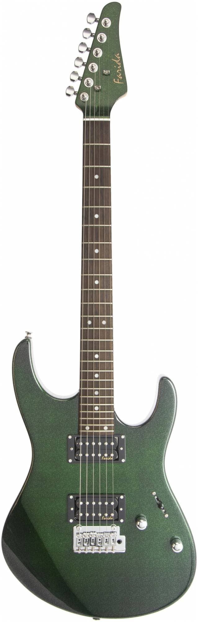 FARIDA F-5052 PGSP электрогитара, цвет зеленый