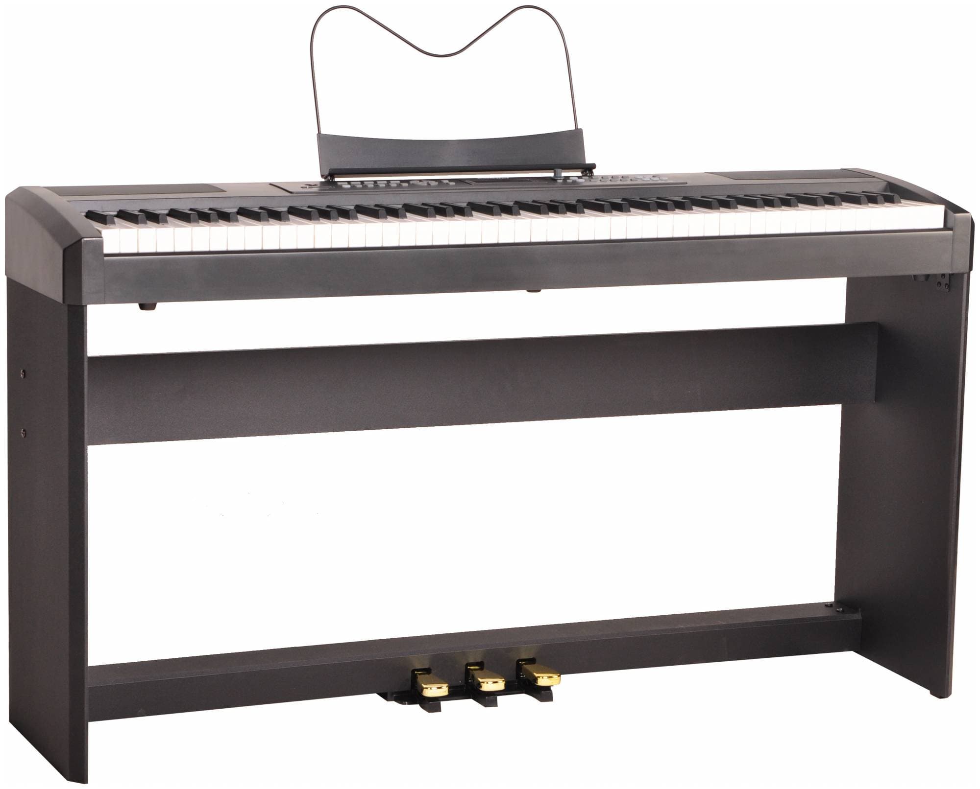 Ringway RP-35 B Цифровое пианино. Клавиатура: 88 полноразмерных динам. молоточк. клавиш. Стойка S-25