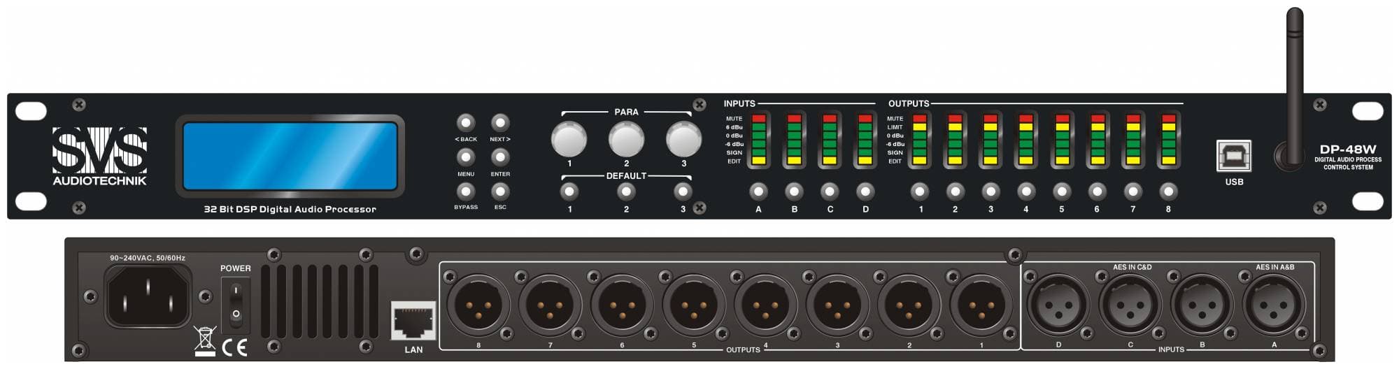 SVS AUDIOTECHNIK DP-48W - Цифровой микшер