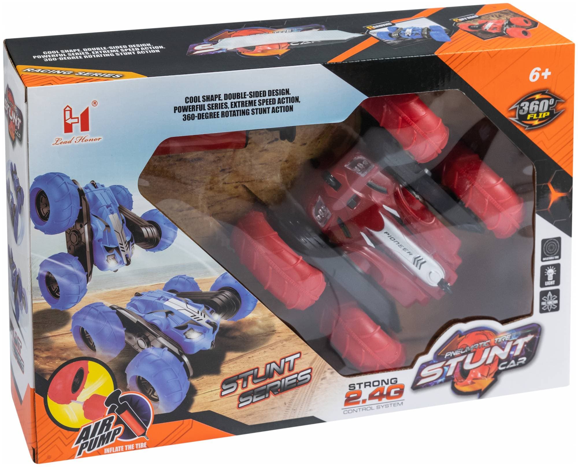 ASCELOT СI 2002 Трюковая с надувными колесами на пульте управления BL - Машина