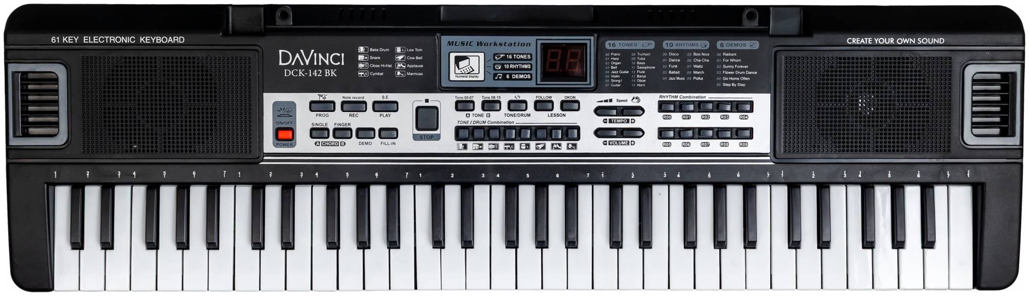 DAVINCI DCK-142 BK - Синтезатор