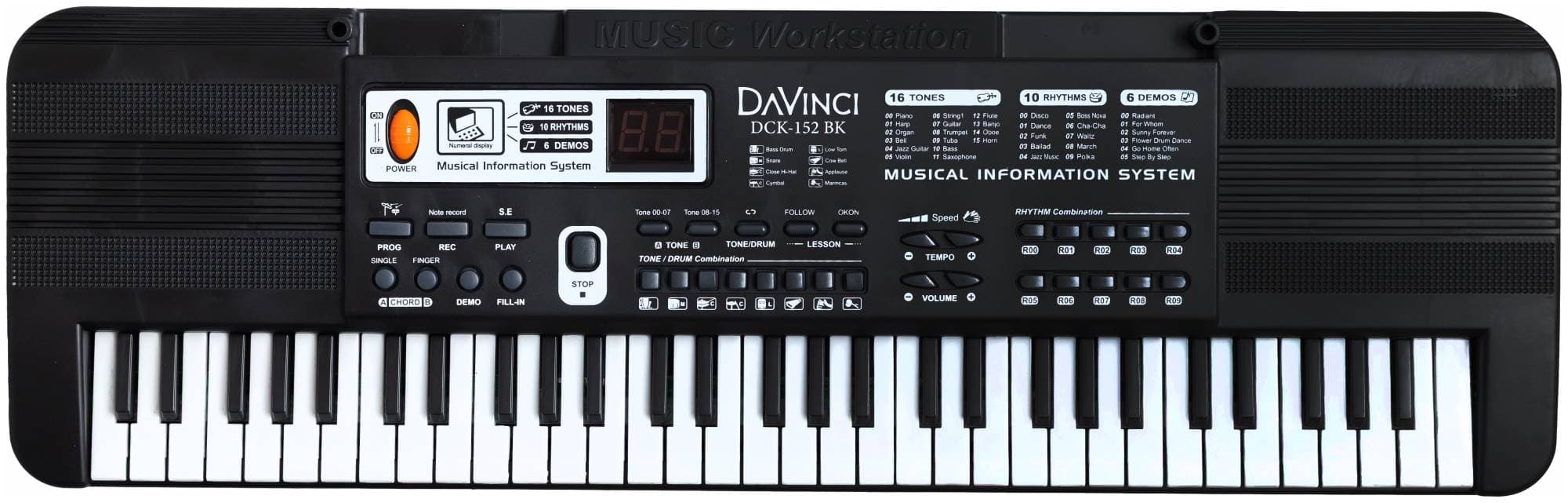 DAVINCI DCK-152 BK - Синтезатор