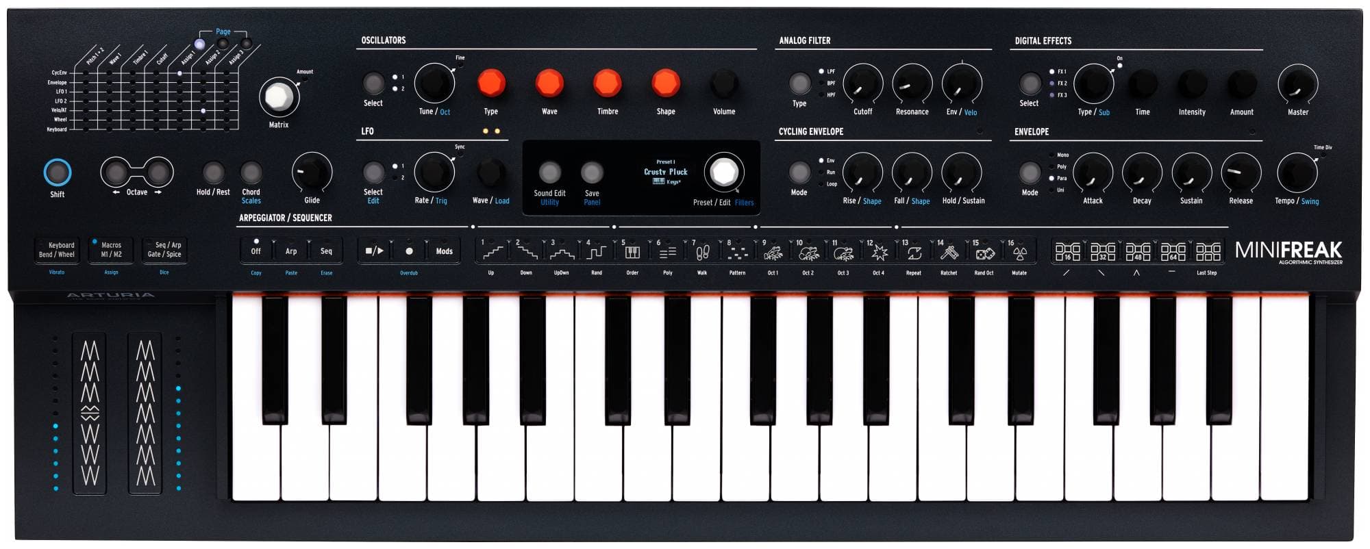 ARTURIA MiniFreak - Рабочая станция