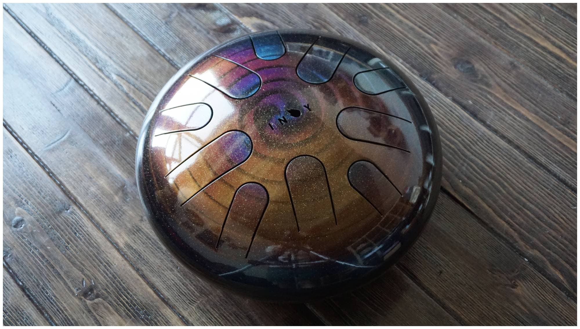 INOY Space Burnt30 с чехлом - Барабан язычковый Глюкофон