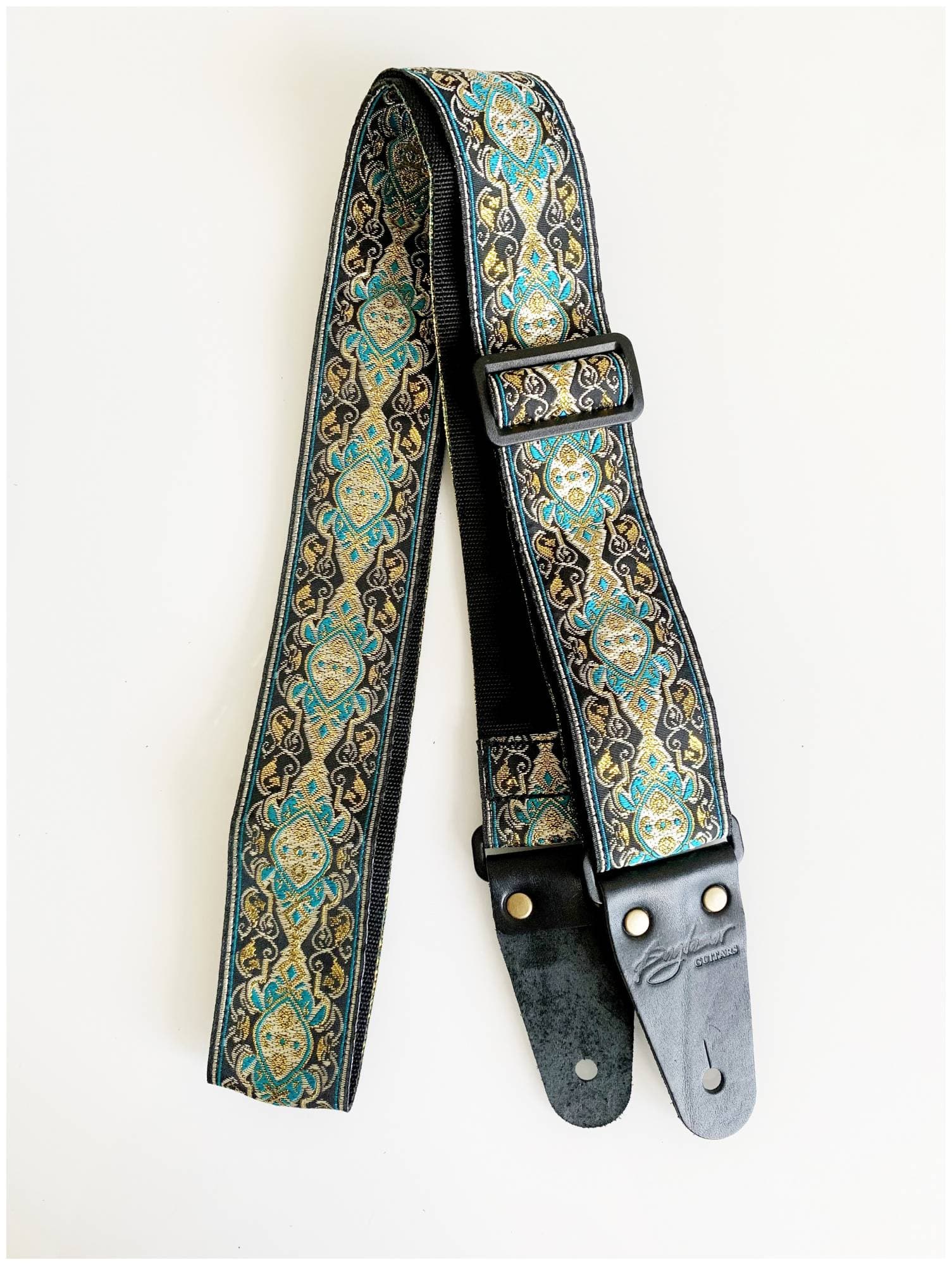 BAGDASAR GUITARS 00123 Изумруд - Ремень для гитары